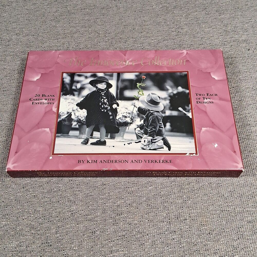 Kim Anderson The Innocence Collection Blank Cards 20 Cards/Envelopes